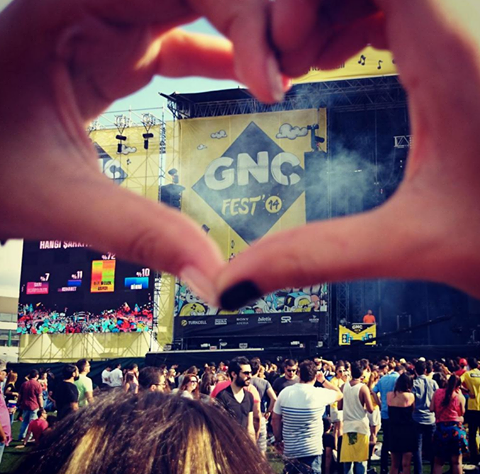 #GNCFEST ortam şenlenmeye başladı :)
#GNCFEST2014