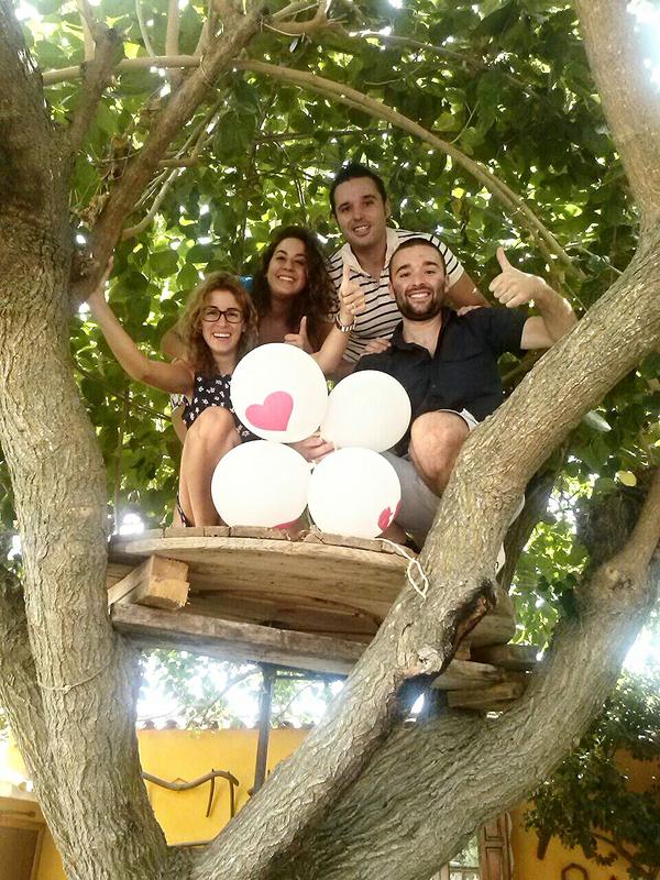 drepii's tweet image. En la casa del árbol ponemos fin a un finde INOLVIDABLE!!!!!