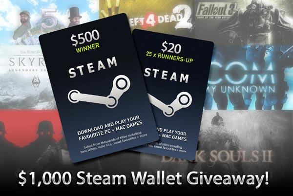 PC Perspective Steam Gift Card Giveaway - PC Perspective