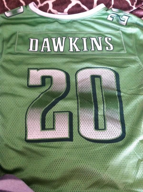 nikk0le's tweet image. #Bdawk  on gameday!! (As always) 💚🏈 @BrianDawkins @Eagles #FlyEaglesFly