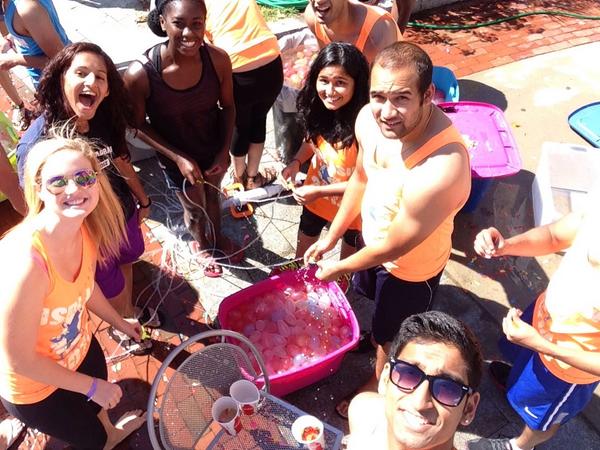 2 hours till one of the biggest events of the year!!! GET PUMPED GET WET #USPLASH #UCempower