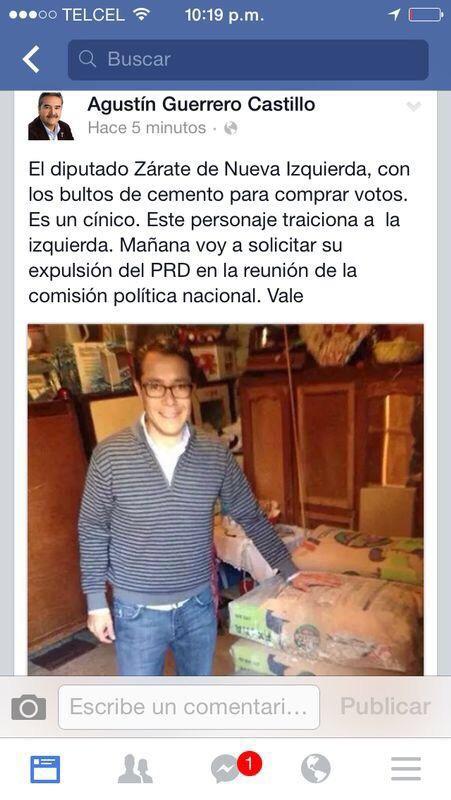 robeduran1's tweet photo. @FernandoZarateS tu regalas bultos y tu papa invade predios @INEMexico @CanunNino @leonel_luna @PRDmexico http://t.co/iUjiQX9YpV