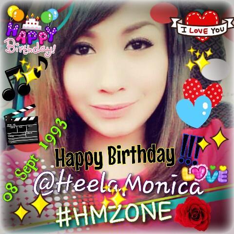 AinaElina98's tweet photo. @HeelaMonica  @HeelaMZone Happy Birthday..always support you kak.. wish luck for you.. may Allah bless you.. Love u😍 http://t.co/0W1TvmIjGB