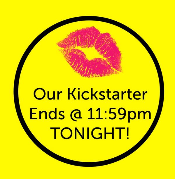 Our Kickstarter ends @ 11:59 tonight. We need a pinch more! We can do this!bit.ly/soveryfood #kickstarter