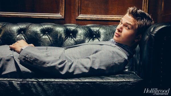 THR's tweet photo. Live from #THRTIFF: Have a question for @AnselElgort? Send it in using #AskAnsel and we'll ask them at 4:45 PM ET! http://t.co/XxGf55dNzB