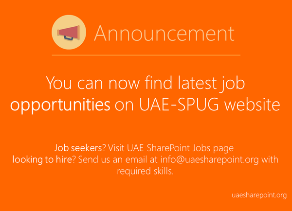 UAESharePoint's tweet photo. #SharePoint Job Opportunities: http://t.co/JL75q77YE1 http://t.co/quDO5Fv36Y