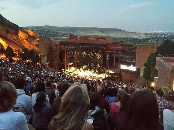 Leanodner's tweet image. Red Rocks! OneRepublic.