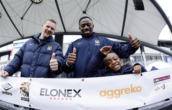 SoccerexFF's tweet photo. A huge thank you to all our sponsors @visit_mcr @mcfc @WernickGroup @Umbro @ElonexOutdoor @AggrekoUKLtd @lwcdrinksuk http://t.co/lwpzWK5vVx