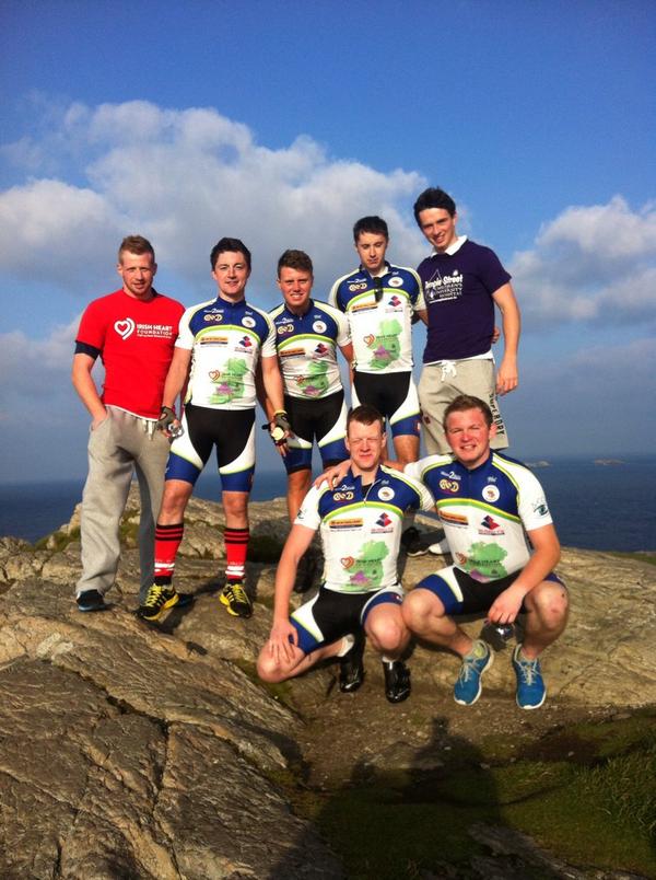 Big shout out to the <a href="/mizen2malin2k14/">Mizen2Malin</a> boys!! Serious bit of 🚴🚵 done over the past few days! #Mad4Tar