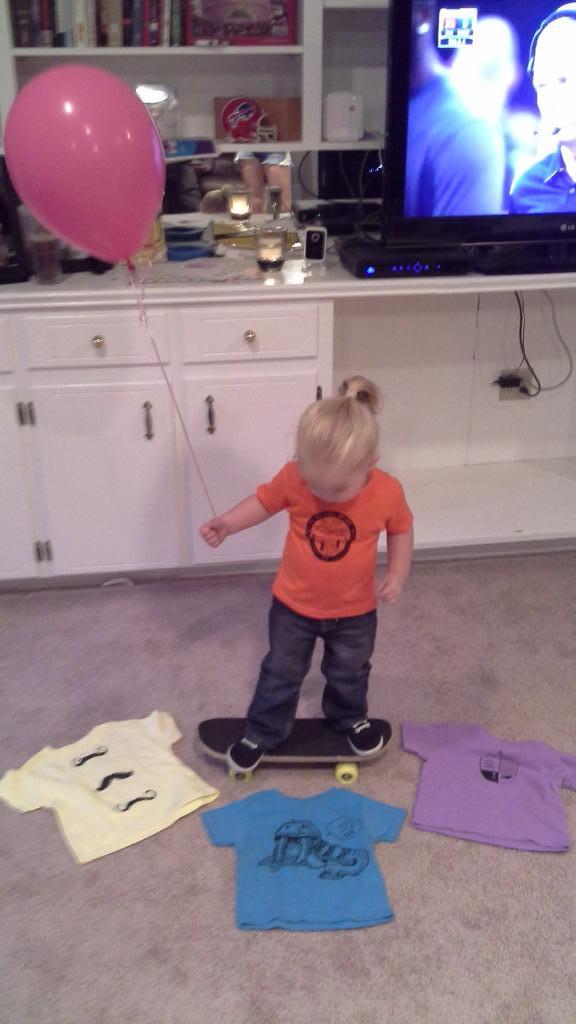 Lil shredder with her new STZ gear :) 
#STZlife
