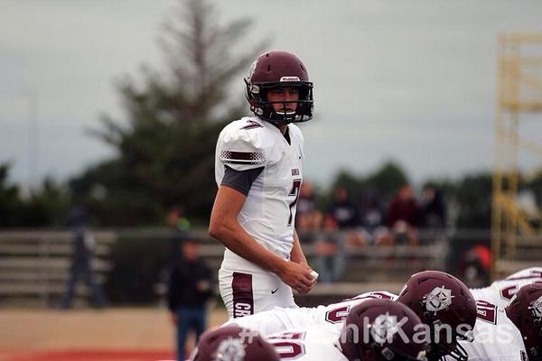 KSHSFB's tweet photo. Buhlur trying to forget about what happened last Friday and focus on this weeks matchup VS Mulvane. http://t.co/f3k9Zjqn6H