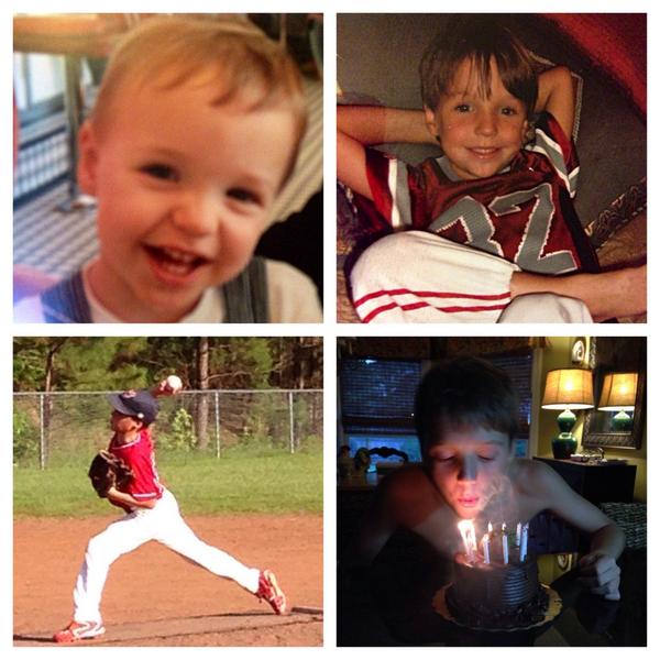 JudsonMinges's tweet photo. Happy bday to my happy little boy, Major. #tobe10again http://t.co/miUVqnhjrU