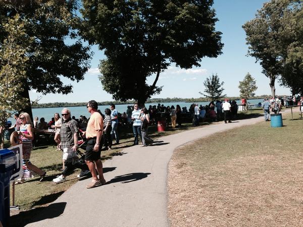 A perfect afternoon <a href="/soewinefestival/">Shores of Erie Wine </a> Don't you agree <a href="/am800cklw/">AM800 CKLW</a>?