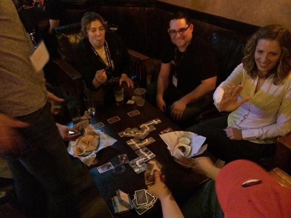 ladrupal's tweet image. Last night #DrupalCamp attendees enjoyed free tech chatter, food, drinks, and card games of Saboteur. #drupalcampLA