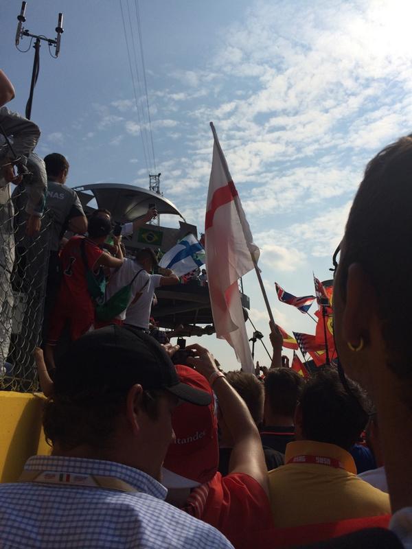 JennicaaPatel's tweet photo. Yayy @LewisHamilton you did is proud!came all the way to monza to see you fly round the circuit! #teamLH #thebest #F1 http://t.co/v6UqRH0reE