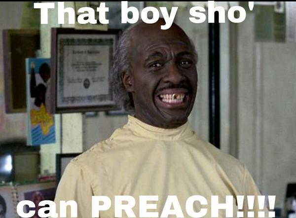 CedarGroveSC's tweet photo. @aadicksjr did his thing today in that pulpit!!!
You betta preach like that!!!!
#CedarGroveSC
#MembersBeLike http://t.co/svQrM6fM7E