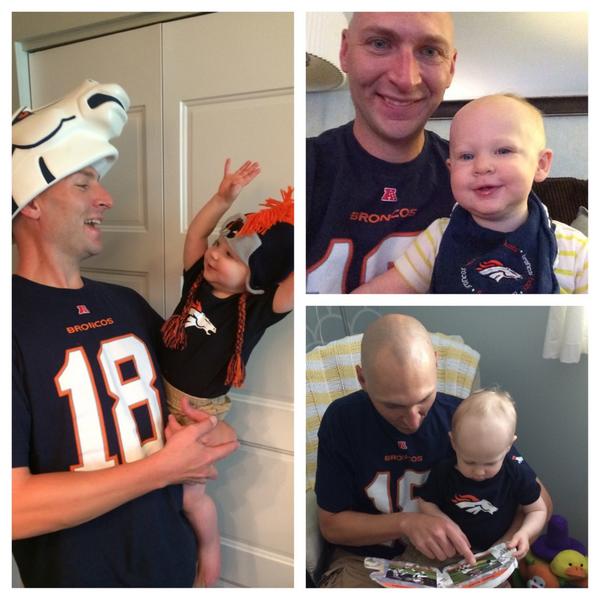 MrPVP3's tweet photo. We spent all day getting ready for the @Broncos game! #broncosup #BroncosCountry #UnitedInOrange http://t.co/8nh1fS13x0