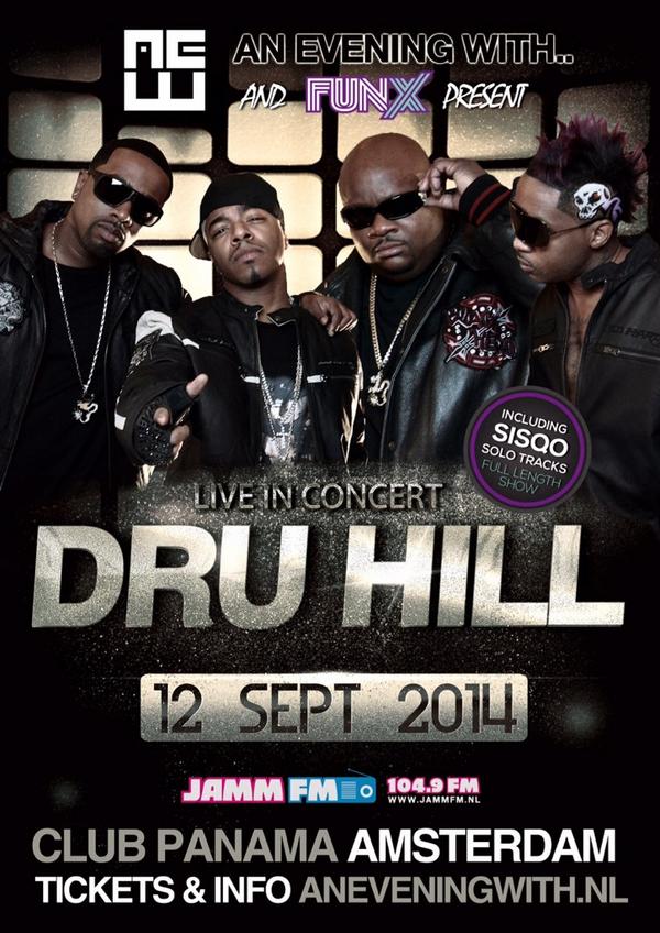DruHill4Real's tweet photo. Amsterdam: we coming!!! 9/12/14! http://t.co/5JFcOf2m0k