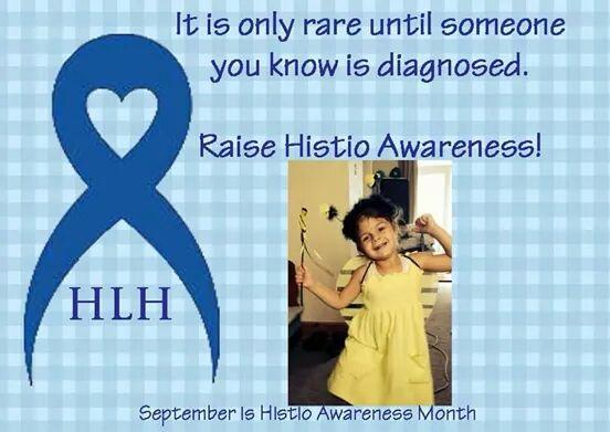 Please re-tweet this photo. Hystio sytosis awareness month