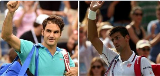 Federer y Djokovic - US Open '14 