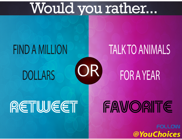What would you pick?