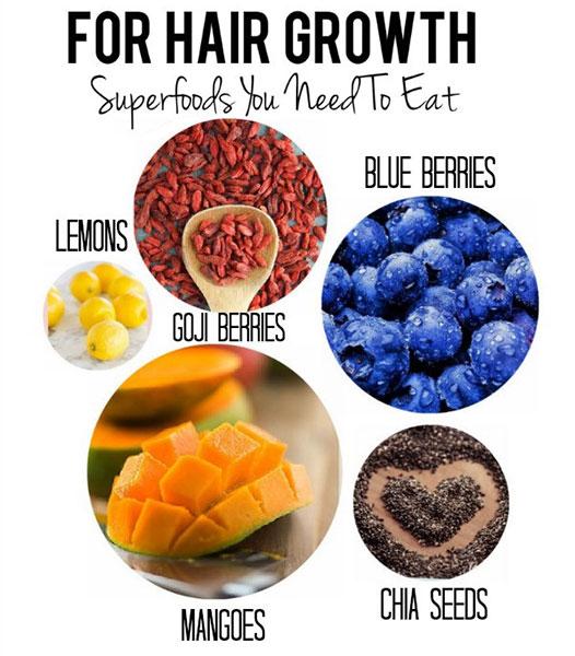 what to eat for healthy hair growth