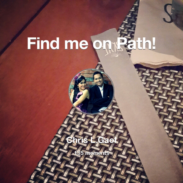 I've shared 135 memories with my friends on #Path - see them now at path.com! #thepersonalnetwork