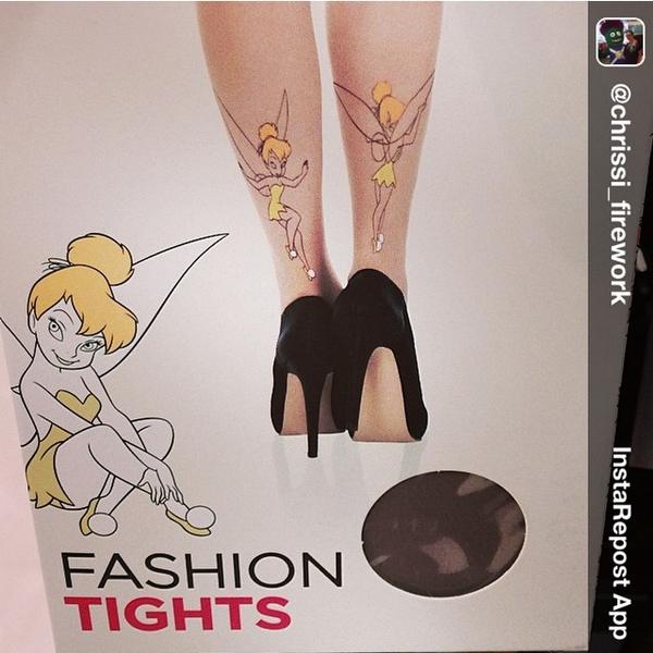 DLifestylers's tweet image. New Tinker Bell tights from @Primark