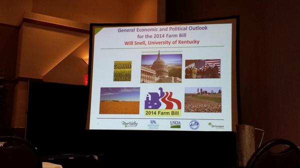 doitReif's tweet photo. Learning how the new #farmbill will affect our nation's farmers and their decisions @UKAgriculture @KYFB http://t.co/KDElq1KPRk