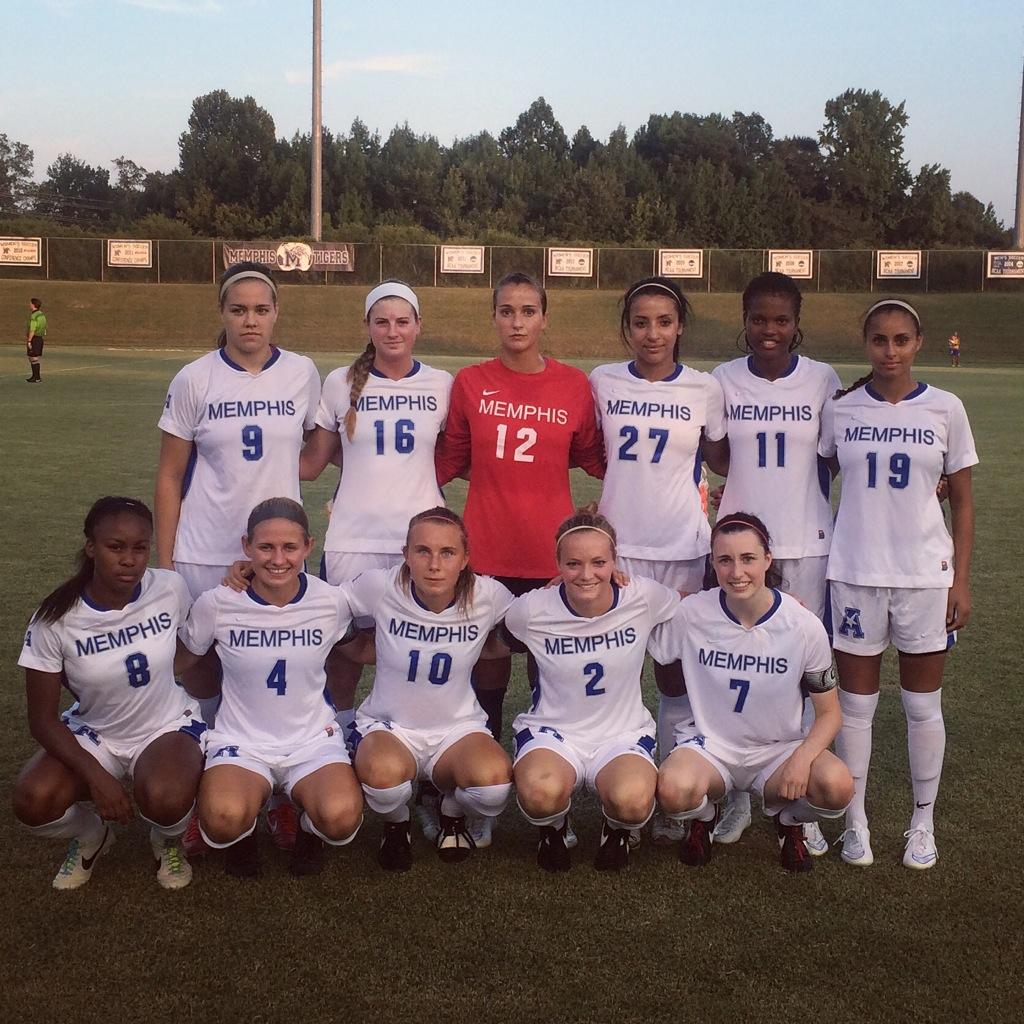 Memphis W Soccer on Twitter "Starting XI against before