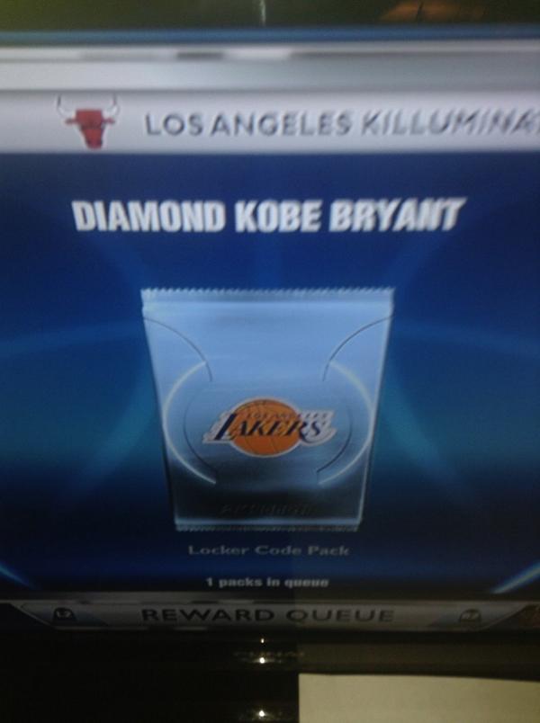 2kWiz's tweet photo. @Ronnie2K @LD2K @NBA2K had to get the diamond kobe before bed !!! http://t.co/mBiLFOcfFD