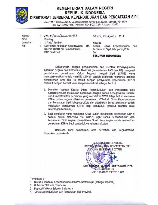 Surat Kuasa Ktp Doc Contoh Surat Ktp Sementara - Contoh Surat Yang Benar 2020
