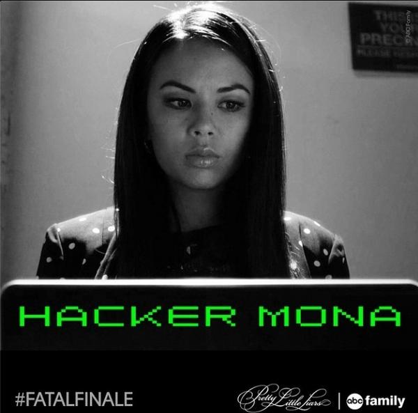 townsofrosewood's tweet photo. #HackerMona #PLL #FatalFinaleFollow @ABCFpll @JanelParrish http://t.co/l3LOQtWTfT