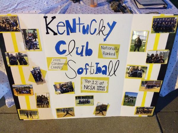 UKClubSoftball's tweet photo. S/O to our awesome VP @amiozza16 for making this poster to help recruit new teammates during #KWeek14! #BBN http://t.co/N82gW9ex5r