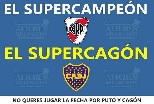 PasionRiverRP's tweet photo. #BocaSosCagon http://t.co/7z9hoFfpQy