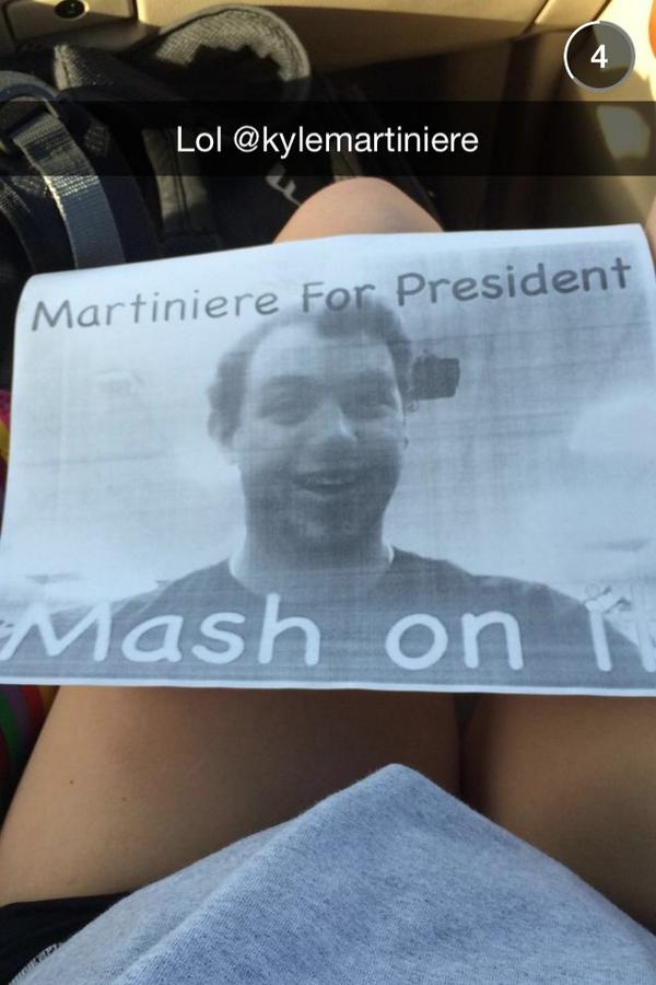 kennedycraig18's tweet photo. Just mash on it and vote for Kyle #yeeyee #rompandstomp http://t.co/hMXLzrMcOA