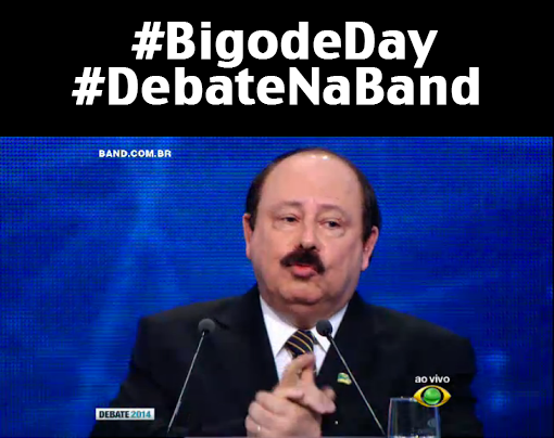 narizgelado's tweet photo. #Bigodeday na BAND, hein? #SomosAecio45 http://t.co/Msj5DBxvSi