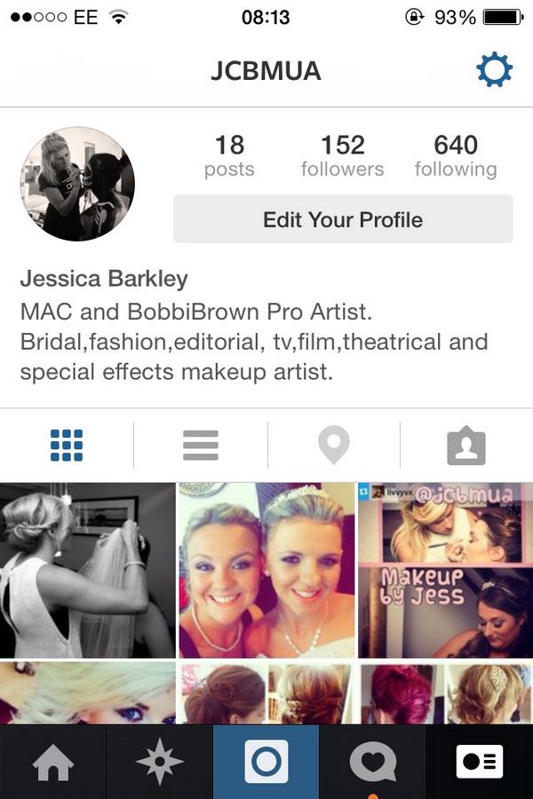 JCBMUA's tweet photo. Follow my brand new business Instagram to see pictures and videos of all my work and top makeup tips. #MACPROARTIST http://t.co/j4bokaNkFB