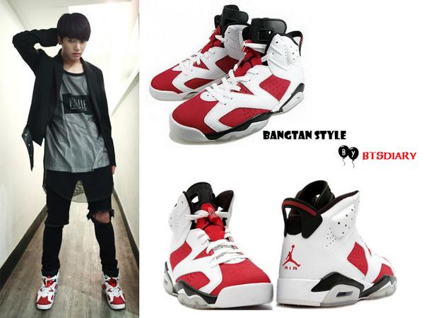 Jungkook 'Dark Wild'- Danger Air Jordan 