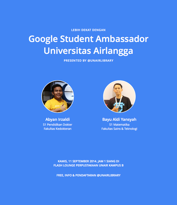 Jam 1 siang ya, kita akan ngobrol santai masalah GSA dan caranya jadi GSA loo!