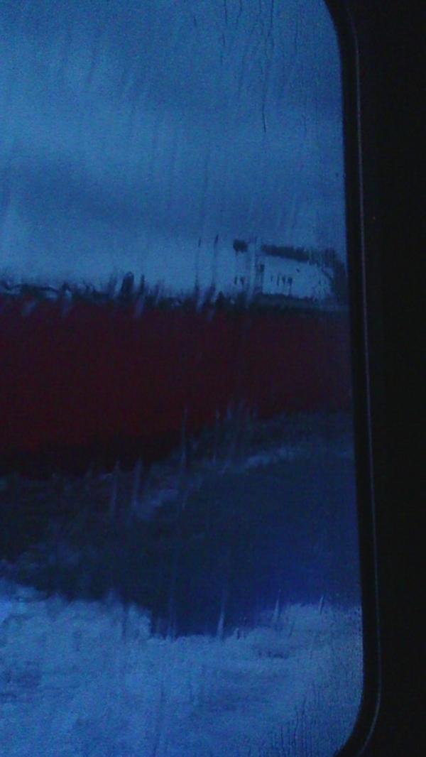 Murky day for boarding.....