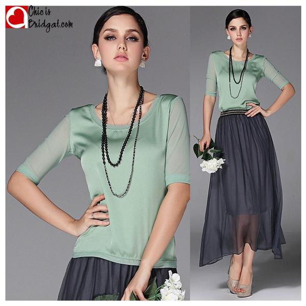 Women’s Pull-over Scoop Neck Tops
Elegant lady.
bit.ly/1C19f6b USD $32.29