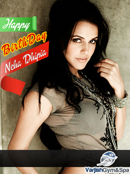 Varjish wishes Neha dhupia a very happy birthday 