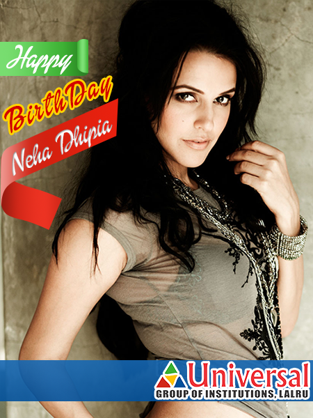 UGI wishes Neha dhupia a very happy birthday 