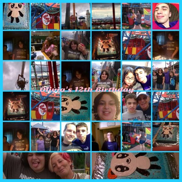 HowieBraunstein's tweet image. Olivia's 12th Birthday made with #fuzelapp