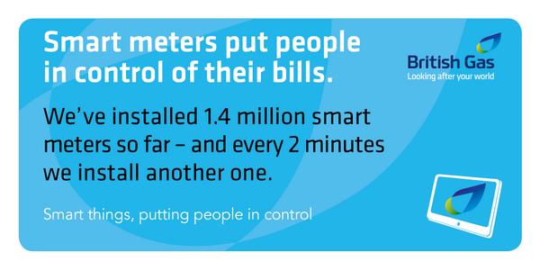 BritishGasNews's tweet image. Smart meters will revolutionise the way people see and understand their energy use at home #smartmeterchallenge