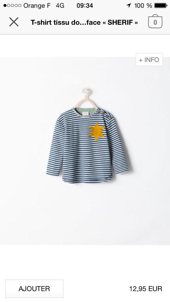 Clémence Marchadour on Twitter: "Is it normal to find this type of T-Shirt  for the kids on the @ZARA eshop??? http://t.co/y9sGFQXzTx" / Twitter