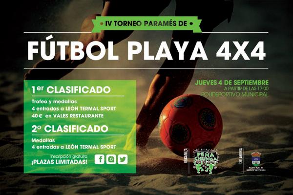 PenaChunga's tweet photo. Abiertas inscripciones para el Fútbol Playa 4x4 @smdparamo @LlamaloX_ @chirincama #ffparamo http://t.co/sCUZK6SjfV
