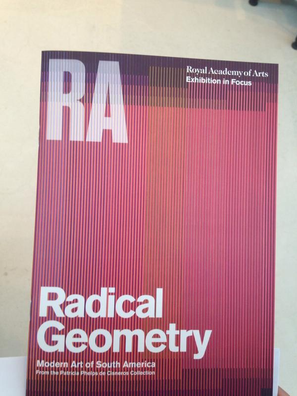 royalacademy's tweet image. Heading into #radicalgeometry now! Got my exhibition in focus guide which is free for students! #takeoverday