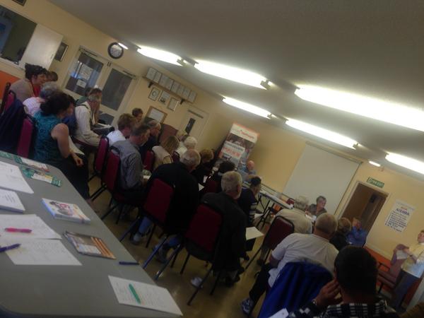 DistingtonBL's tweet photo. our first ever AGM was a roaring sucess! Thanks to everyone who came along! #BigLocal http://t.co/nH61b6vIW2